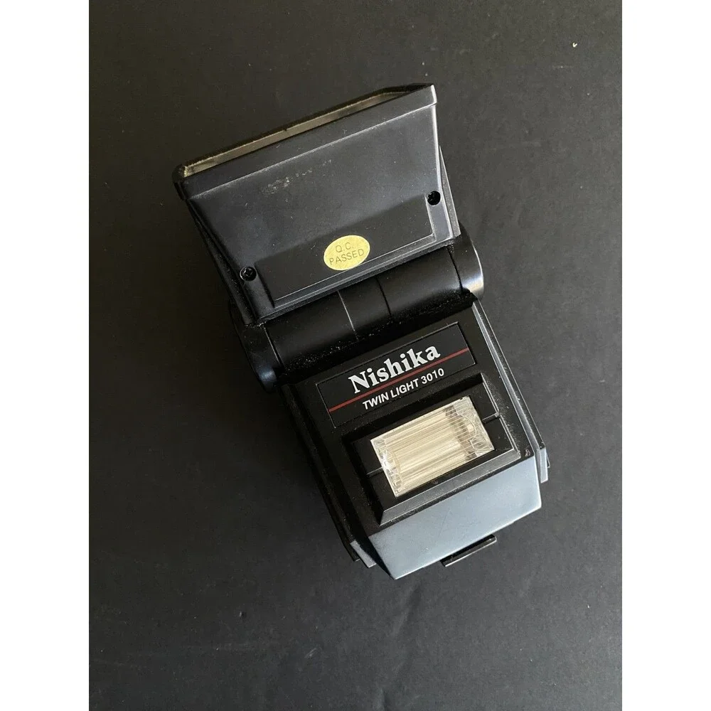 Nishika Twin Light 3010 Flash Unit Vintage Camera Flash